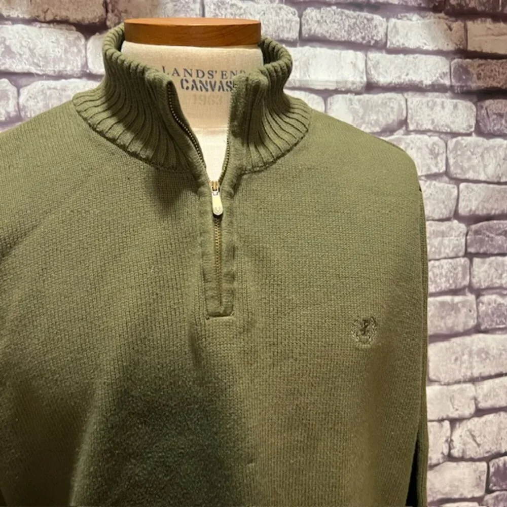 Izod Green Men's Pullover Sweater Size XXL
